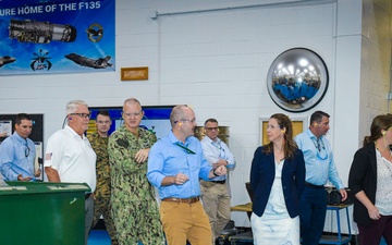 Deputy Assistant Secretary of the Navy for Sustainment Visits Fleet Readiness Center Southeast