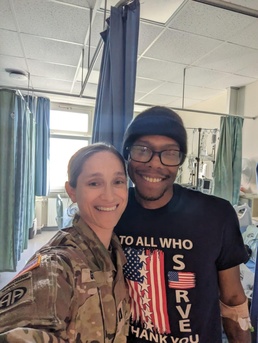 Two 30th MED BDE Soldiers spring into action to save Soldier’s life