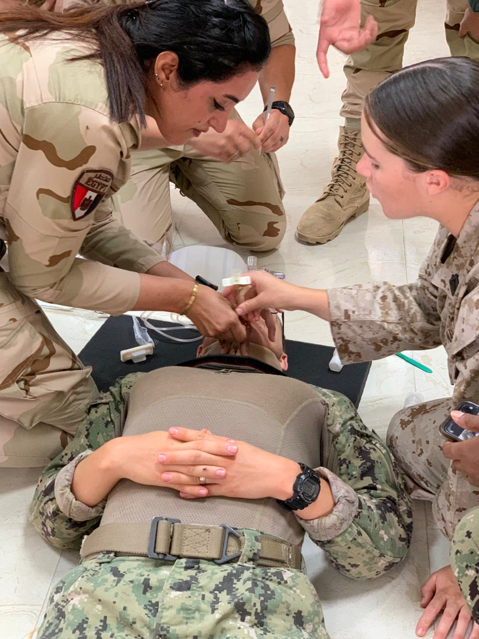 DVIDS - Images - Egyptian and U.S. medical professionals train to save  lives on the battlefield at Bright Star 23 [Image 3 of 6]