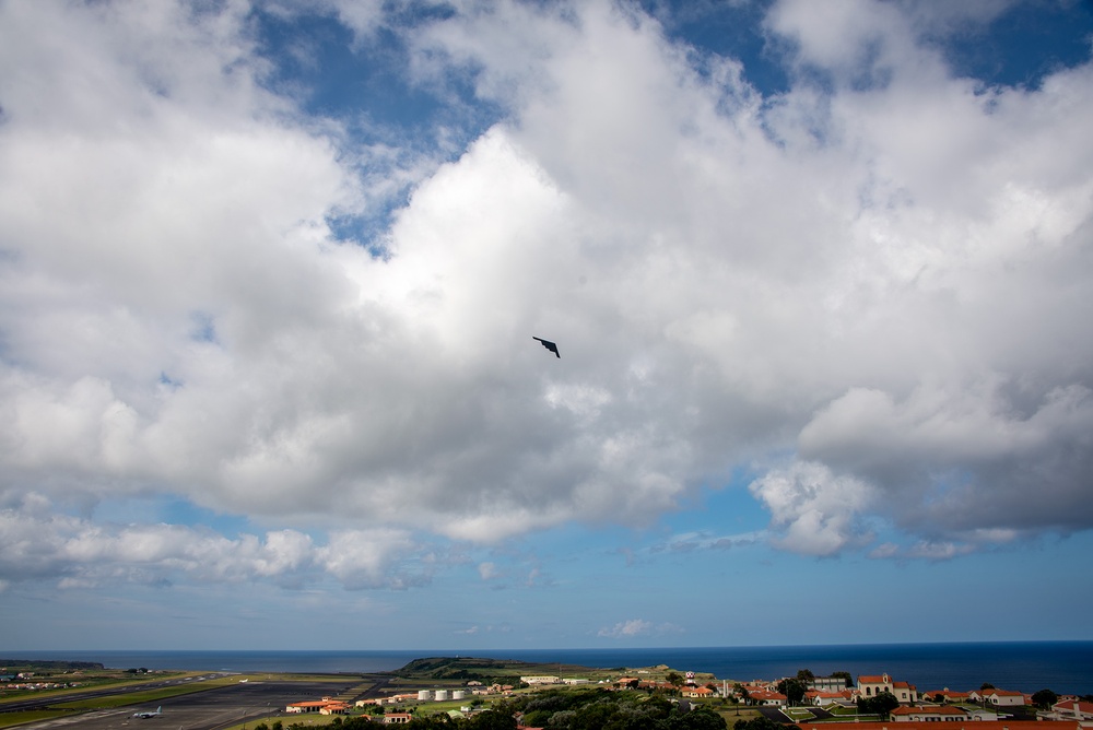 B-2 Spirit Bomber at Lajes Field