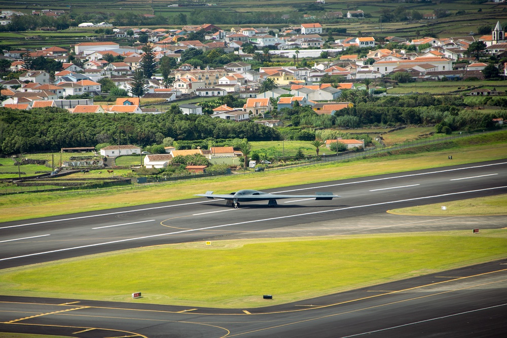 B-2 Spirit Bomber at Lajes Field