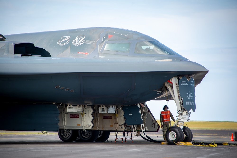 B-2 Spirit Bomber at Lajes Field