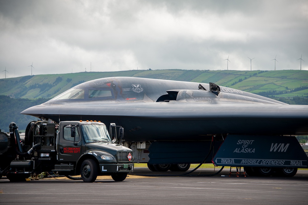 B-2 Spirit Bomber at Lajes Field