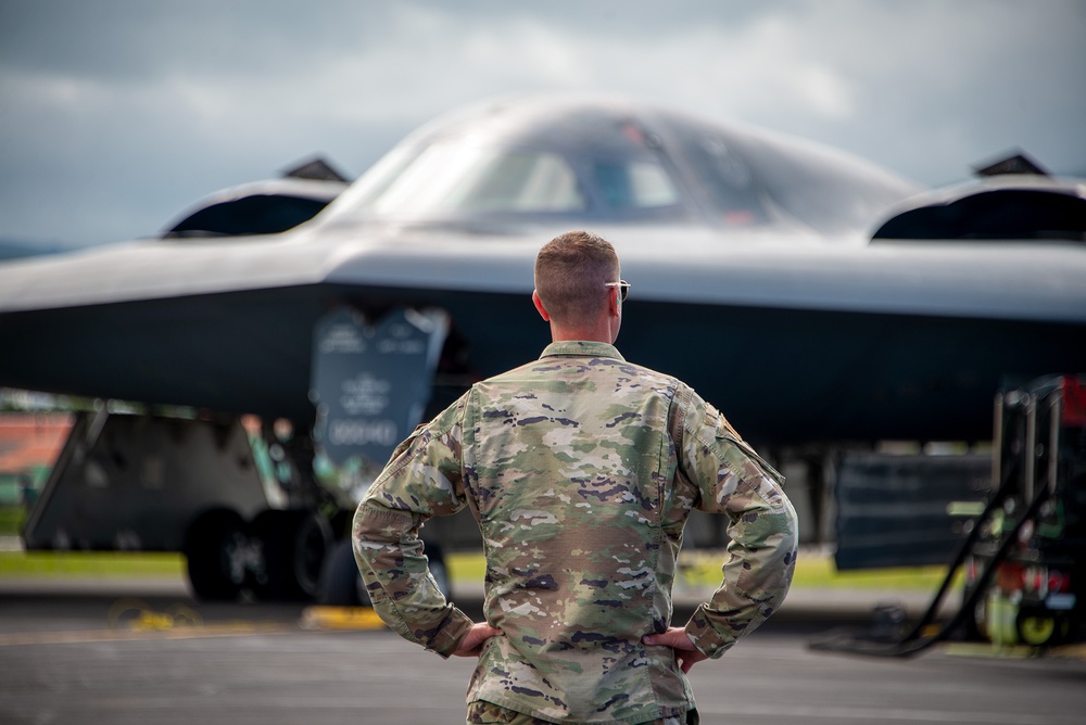 B-2 Spirit Bomber at Lajes Field