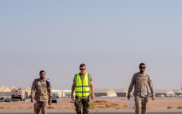 USAF and RSAF partner for FOD Walk