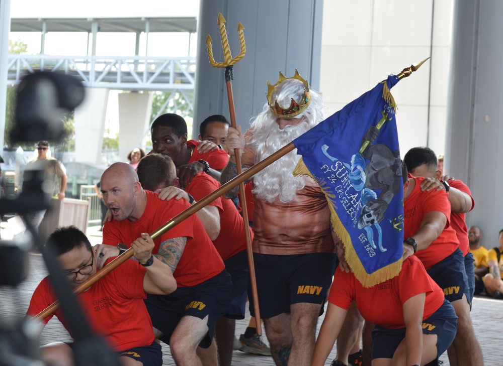 Chief Petty Officer selectees from Naval Surface Force Atlantic participate in annual CPO Heritage Days training event at the Hampton Roads Naval Museum