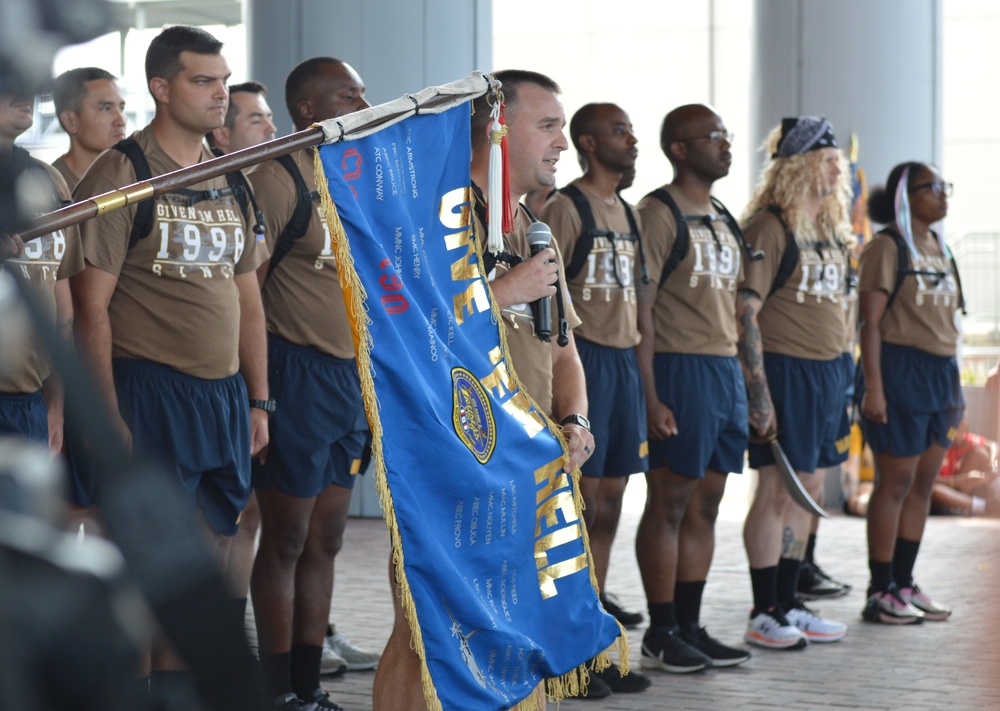 Chief Petty Officer selectees from USS Harry S. Truman (CVN 75) participate in annual CPO Heritage Days training event at the Hampton Roads Naval Museum