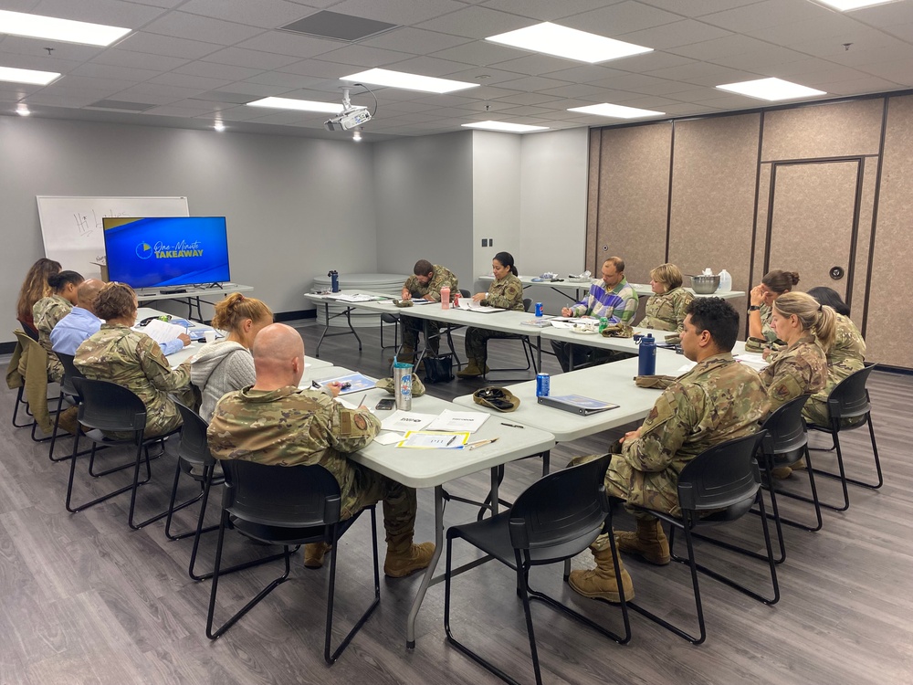 Airmen search for financial peace