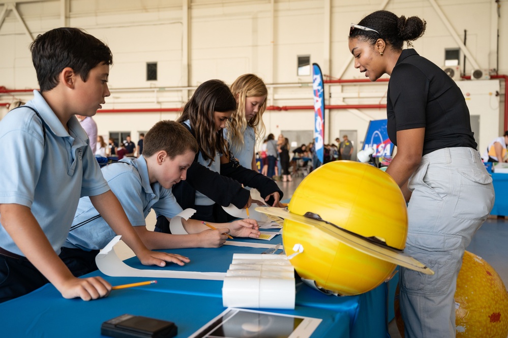 Virginia Beach 5th Graders Field Trip to NAS Oceana Air Show 2023