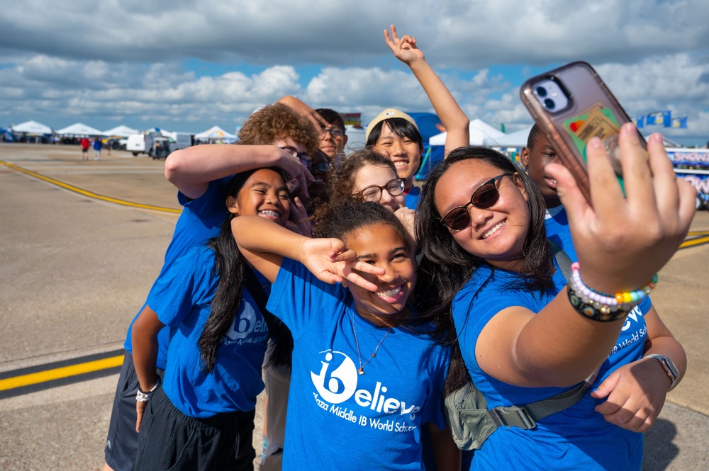 Virginia Beach 5th Graders Field Trip to NAS Oceana Air Show 2023