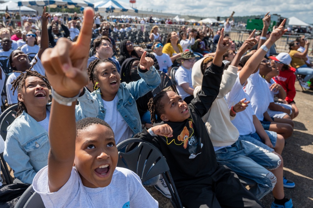 Virginia Beach 5th Graders Field Trip to NAS Oceana Air Show 2023