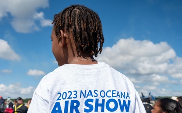 Virginia Beach 5th Graders Field Trip to NAS Oceana Air Show 2023