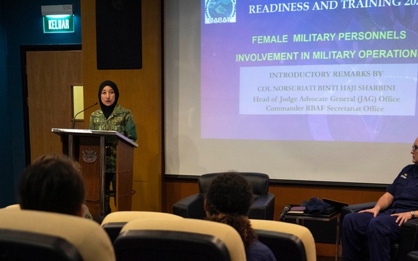 USCGC Munro Crew Attends Women, Peace, and Security Exchange During CARAT Brunei 2023