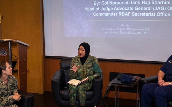 USCGC Munro Crew Attends Women, Peace, and Security Exchange During CARAT Brunei 2023