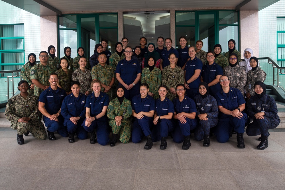 USCGC Munro Crew Attends Women, Peace, and Security Exchange During CARAT Brunei 2023