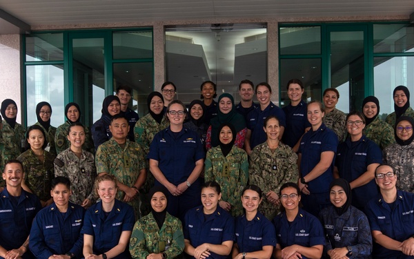 USCGC Munro Crew Attends Women, Peace, and Security Exchange During CARAT Brunei 2023