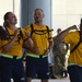 Chief Petty Officer selectees compete in cadence and guidon competition during annual CPO Heritage Days training event at the Hampton Roads Naval Museum