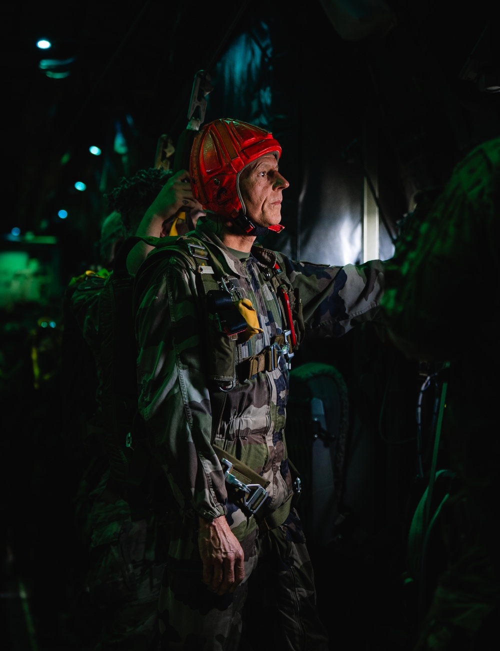 Sky Soldiers Trade Parachutes With Allied Paratroopers During Exercise Falcon Leap
