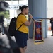 Chief Petty Officer selectees compete in cadence and guidon competition during annual CPO Heritage Days training event at the Hampton Roads Naval Museum