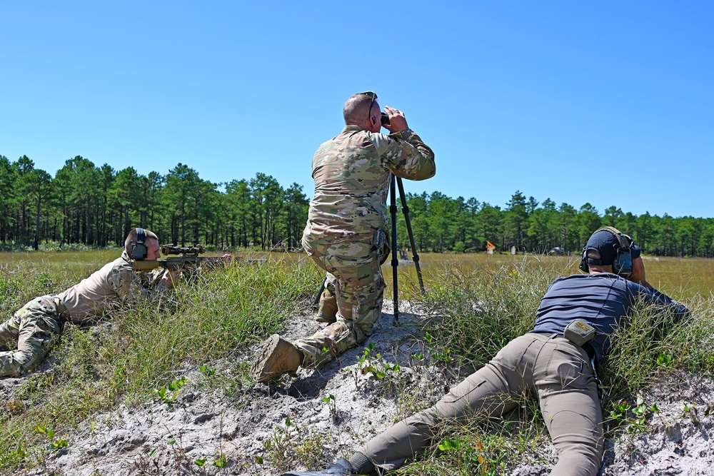 Fort Dix – RANGE 47A 108 SFS Light Sniper Training. September 15, 2023