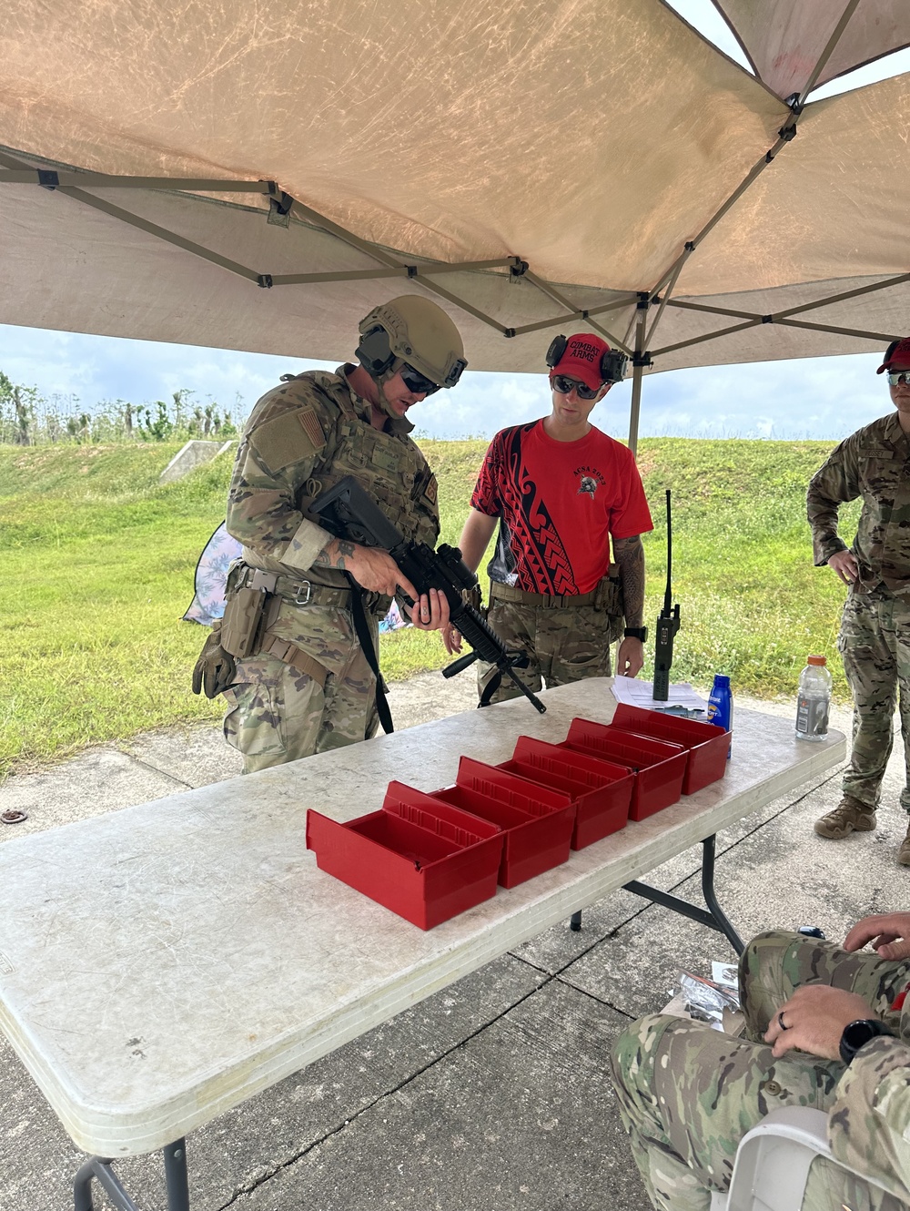 168th and 268th Security Forces Squadron Airmen Compete At Advanced Combat Skills Assessment