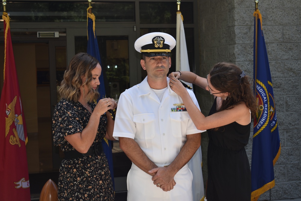 Naval Medical Readiness Logistics Command Director of Operations Promoted