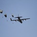 Paratroopers Exit aircraft during Falcon Leap