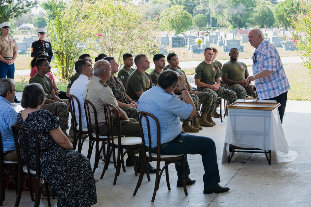 MARCENT pays tribute to 1st Lt. Baldomero Lopez