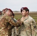 16th Sustainment Brigade Soldier receives foreign jump wings during Falcon Leap