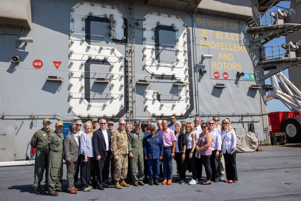 Defense Health Board visits Nimitz