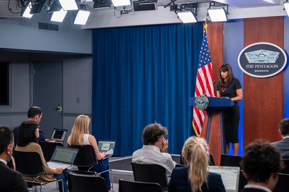 Deputy Pentagon Press Secretary Singh hosts Press Briefing