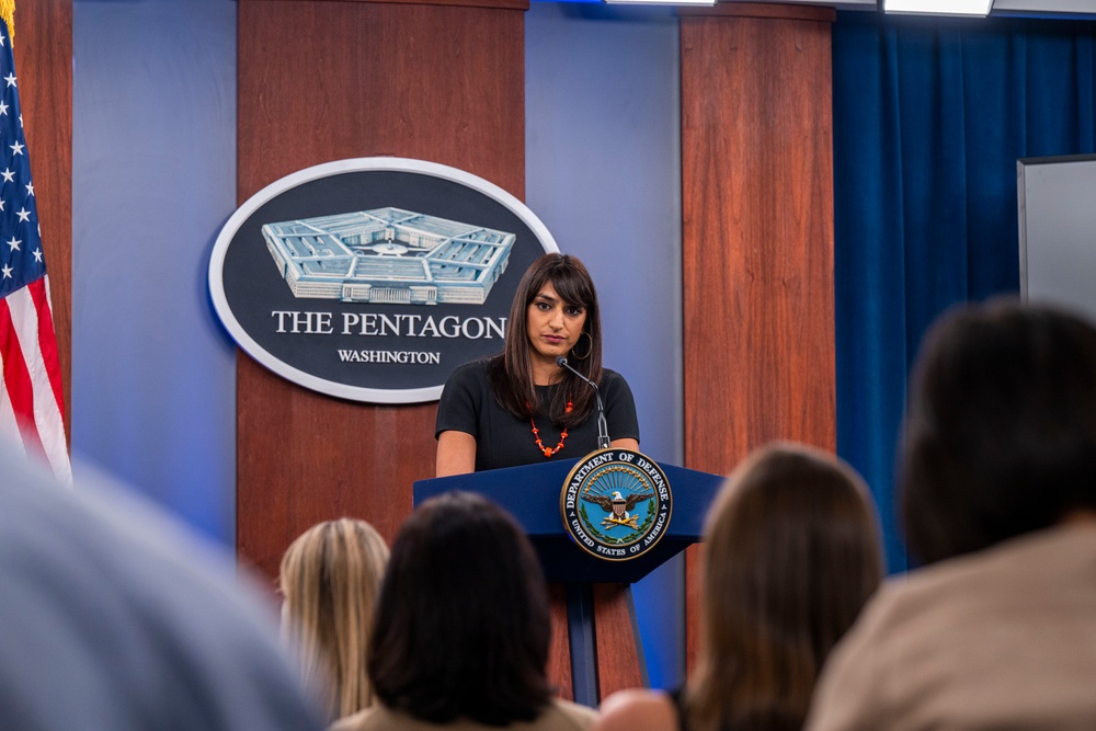 Deputy Pentagon Press Secretary Singh hosts Press Briefing