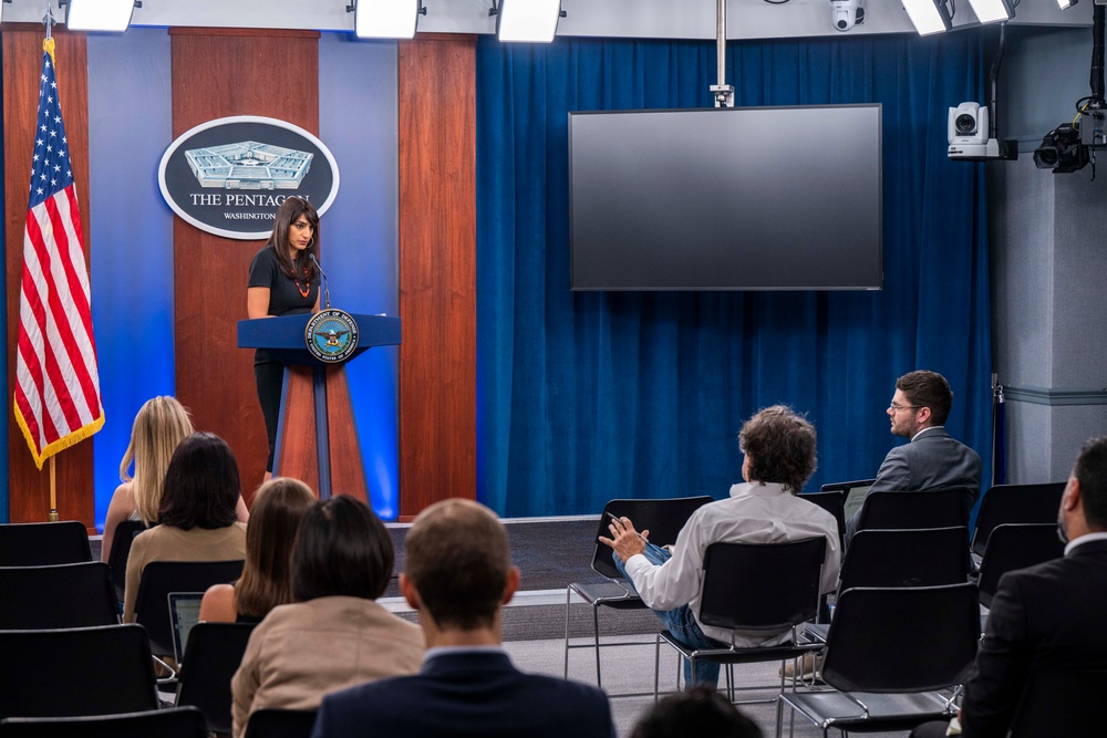 Deputy Pentagon Press Secretary Singh hosts Press Briefing