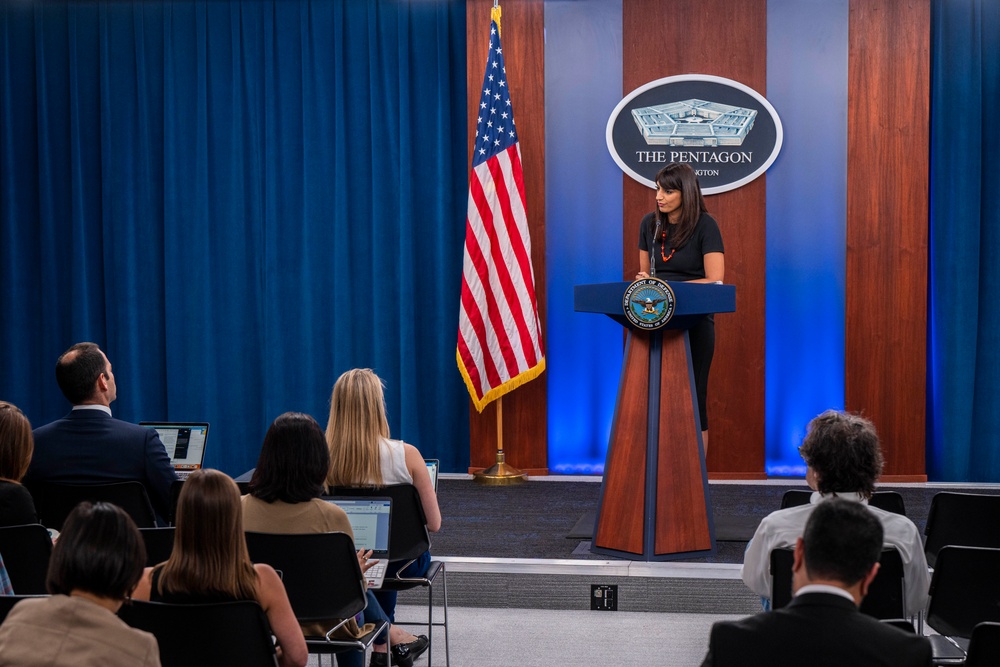 Deputy Pentagon Press Secretary Singh hosts Press Briefing