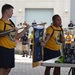 Chief Petty Officer selectees compete in cadence and guidon competition during annual CPO Heritage Days training event at the Hampton Roads Naval Museum