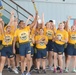 Chief Petty Officer selectees compete in cadence and guidon competition during annual CPO Heritage Days training event at the Hampton Roads Naval Museum