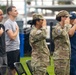 Coast Guard and participants run for Memorial POW-MIA Torch Run in San Pedro