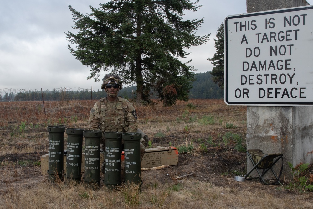 Biggest Explosion on JBLM in over a Decade