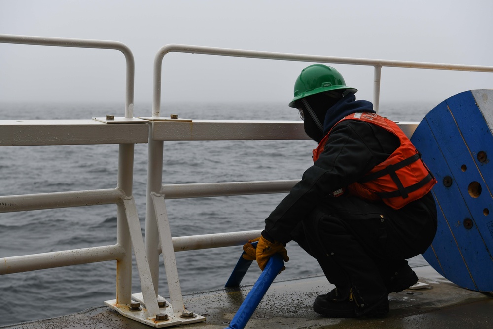 U.S. Coast Guard Cutter Healy conducts science mission