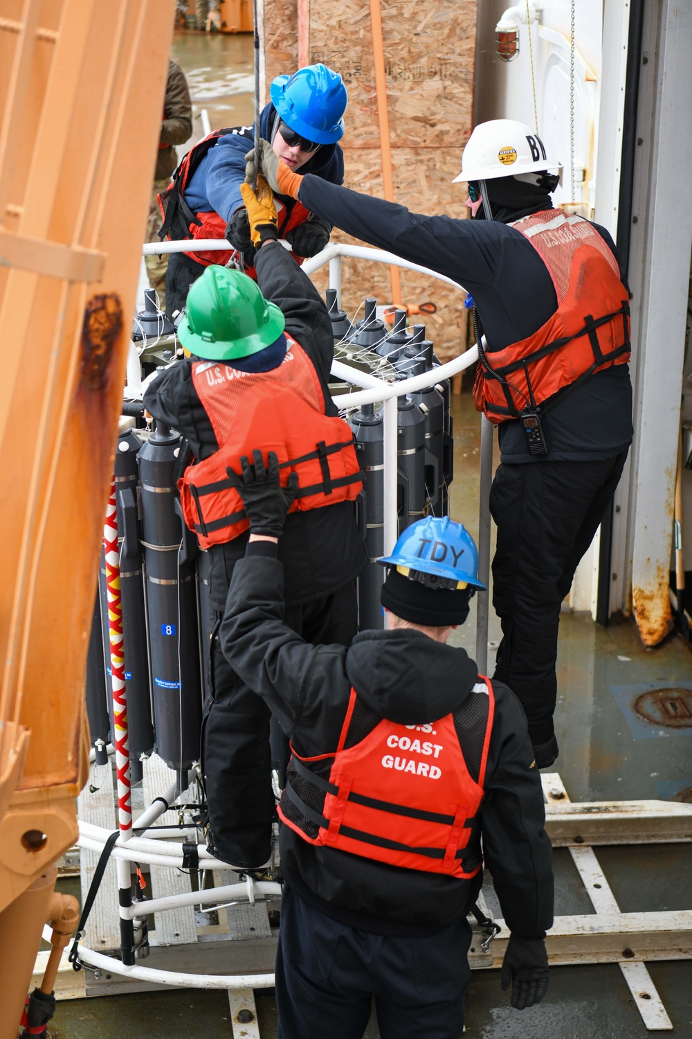 U.S. Coast Guard Cutter Healy conducts science mission