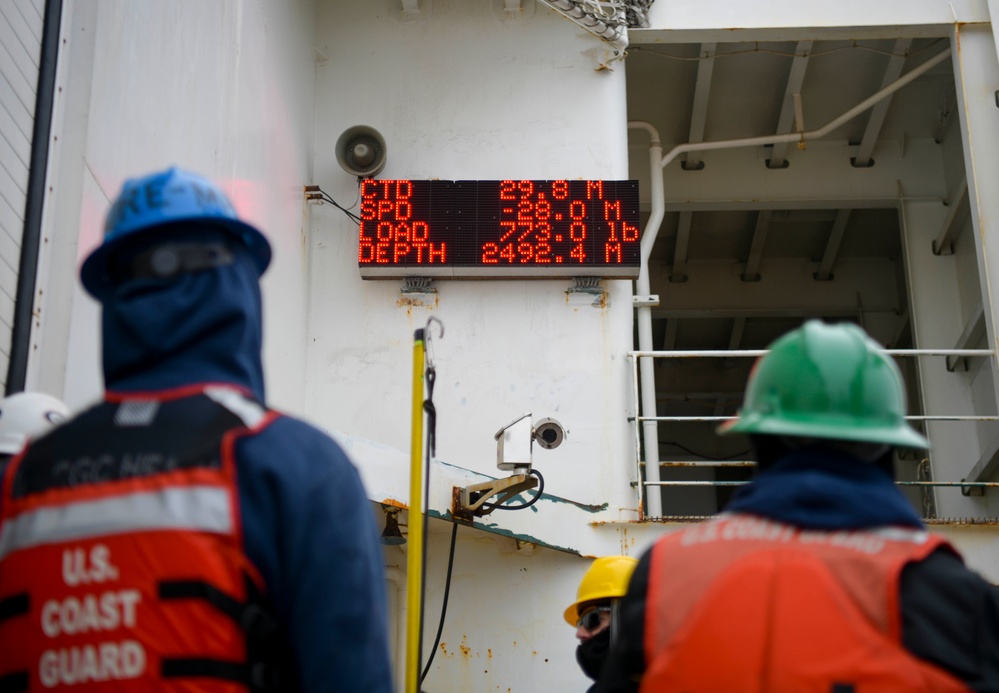 U.S. Coast Guard Cutter Healy conducts science mission