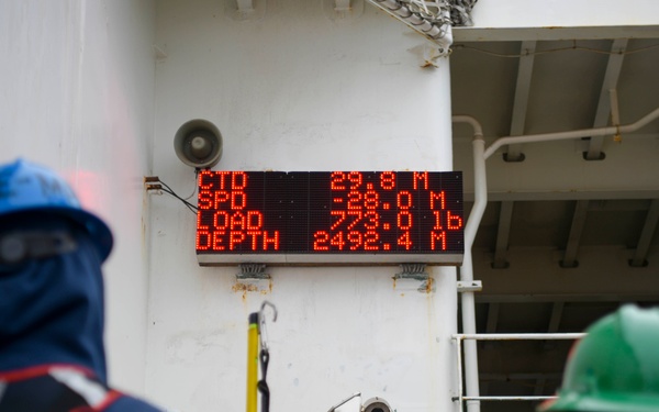U.S. Coast Guard Cutter Healy conducts science mission