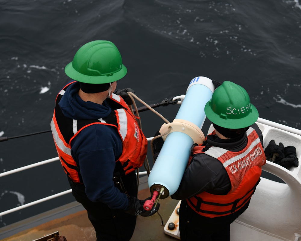 U.S. Coast Guard Cutter Healy conducts science mission