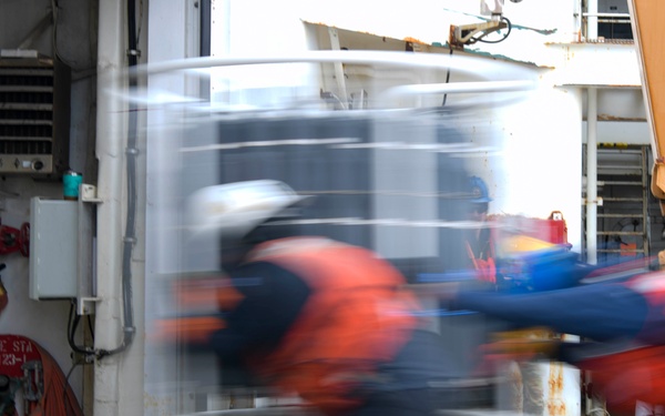 U.S. Coast Guard Cutter Healy conducts science mission