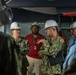 Rear Adm. Casey Moton Tours Stennis (CVN 74)