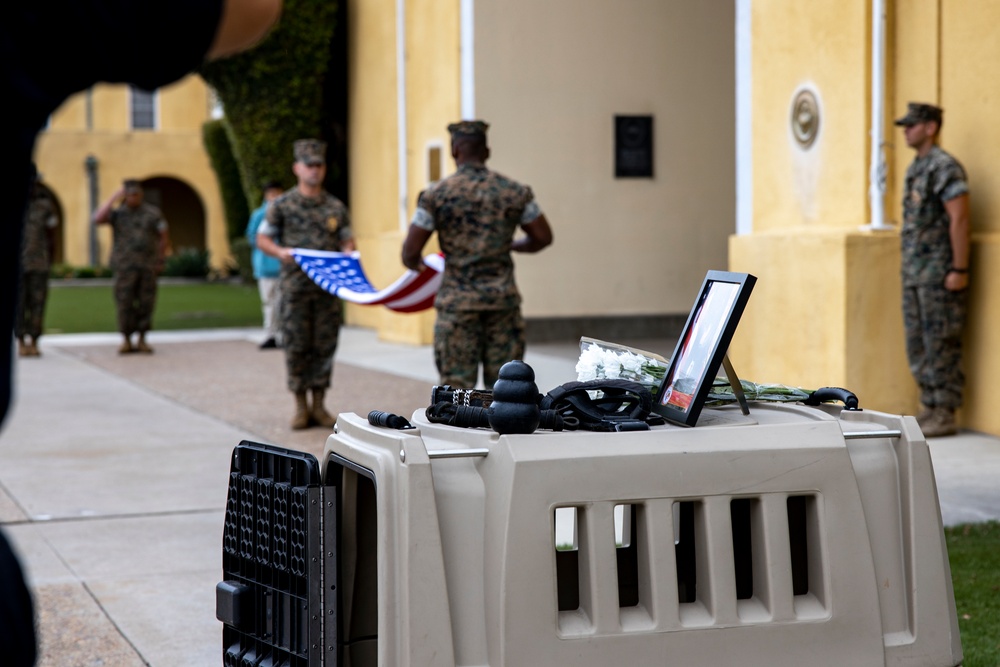 MWD Nero Memorial Ceremony