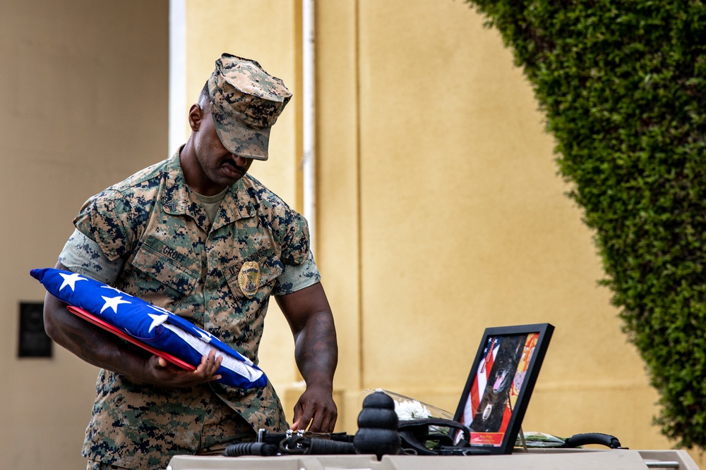 MWD Nero Memorial Ceremony