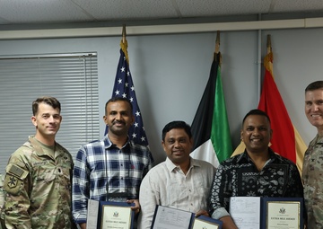 Extra Mile Award for Kuwait Customs Team, September 2023