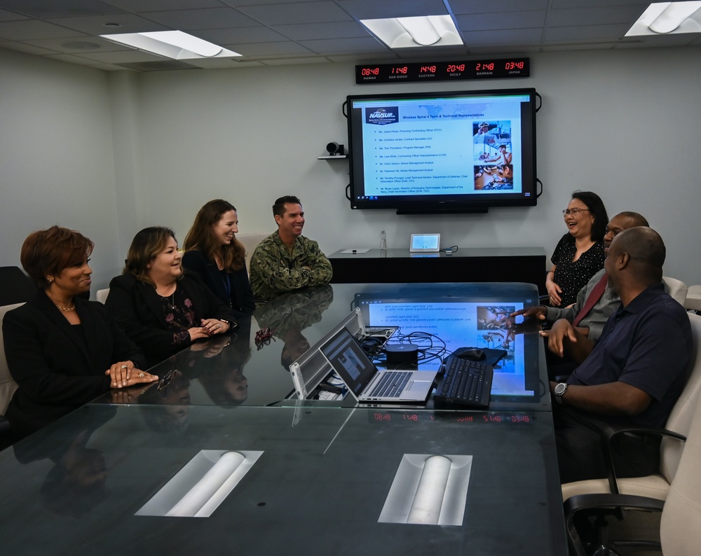 NAVSUP FLCSD DON Wireless Program team hosts virtual Industry Day conference.