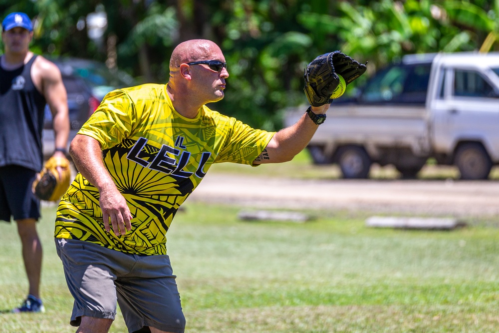 KM23: Softball Game at Lelu Elementary School